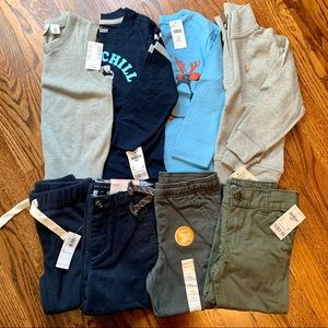 2T Boys Bundle NWT 4 tops, 4 bottoms